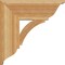 Ekena Millwork Thorton Traditional Rough Sawn Bracket, Western Red Cedar, 6"W x 20"D x 20"H BKT06X20X20THR01RWR - alternate 3